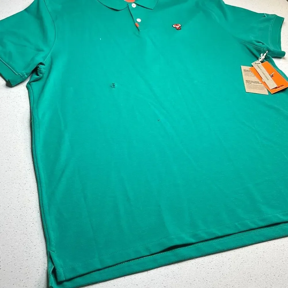 NWT Nike Tiger Woods Golf Polo Shirt Mens XLarge -Damaged-